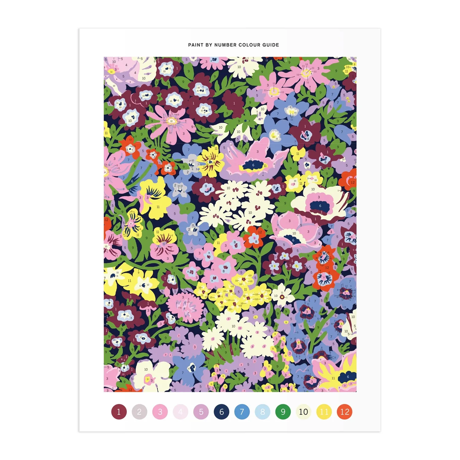 Good Puzzle Co. Liberty Thorpe mal efter tal sæt 23x30 cm
