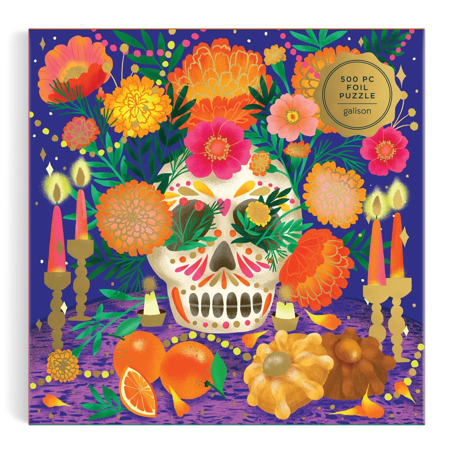 Galison Ofrenda del Día de Muertos 500 foliepuslespil