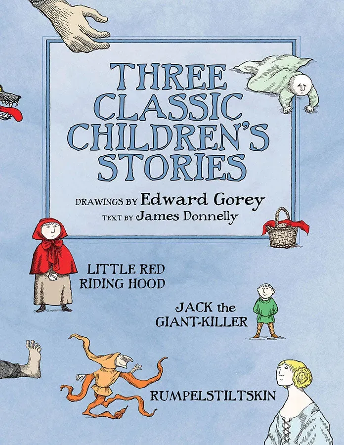 Pomegranate Gorey Three Classic Children's Stories børnebog 3 eventyr