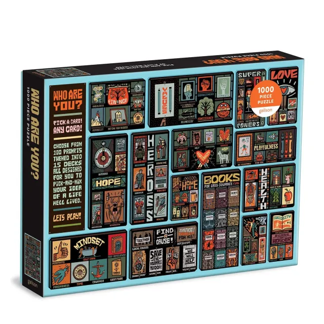 Good Puzzle Co. Who Are You puslespil 1000 brikker plakat