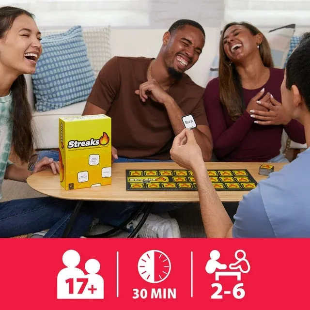 Buffalo Games Streaks selskabsspil familiespil med lys