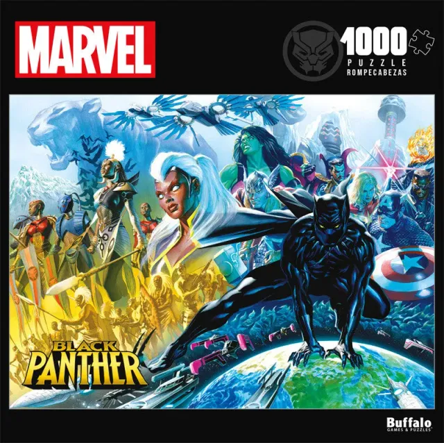 Buffalo Games Marvel Black Panther #1 puslespil 1000 brikker tegneserie