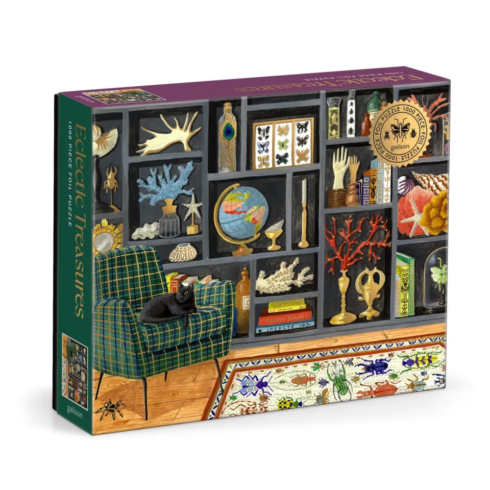 Good Puzzle Co. Eclectic Treasures puslespil 1000 folie