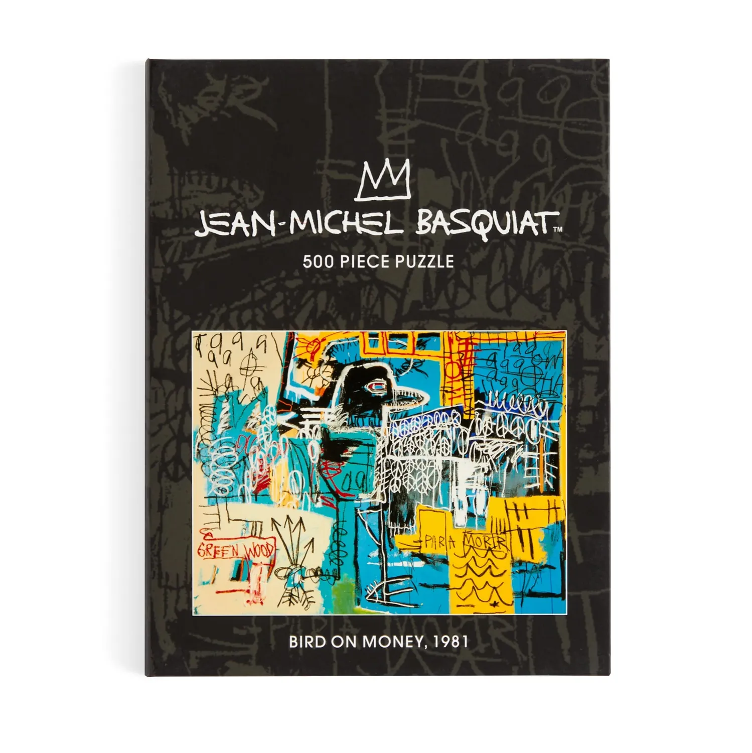 Good Puzzle Co. Basquiat Bird on Money puslespil 500 brikker bogæske