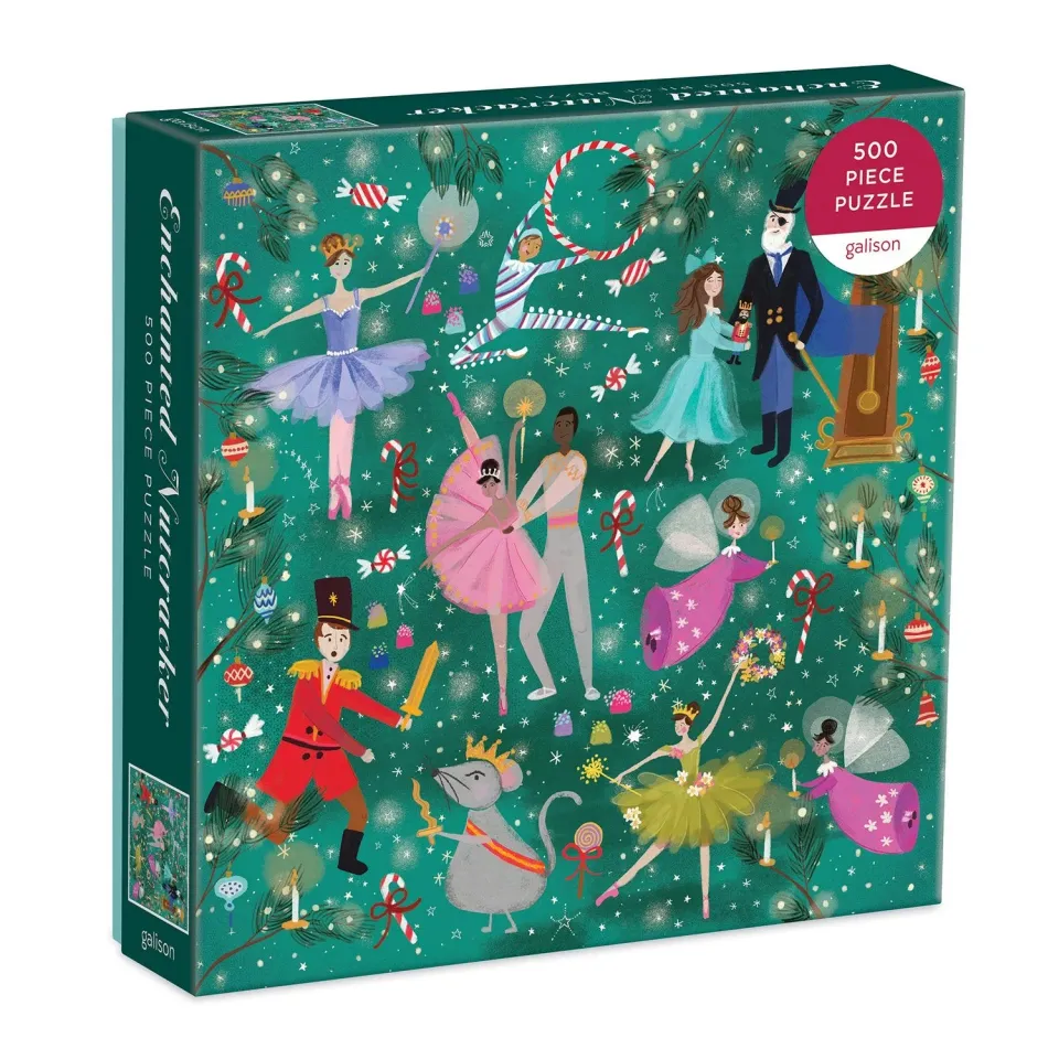 Good Puzzle Co. Enchanted Nutcracker puslespil 500 brikker jul