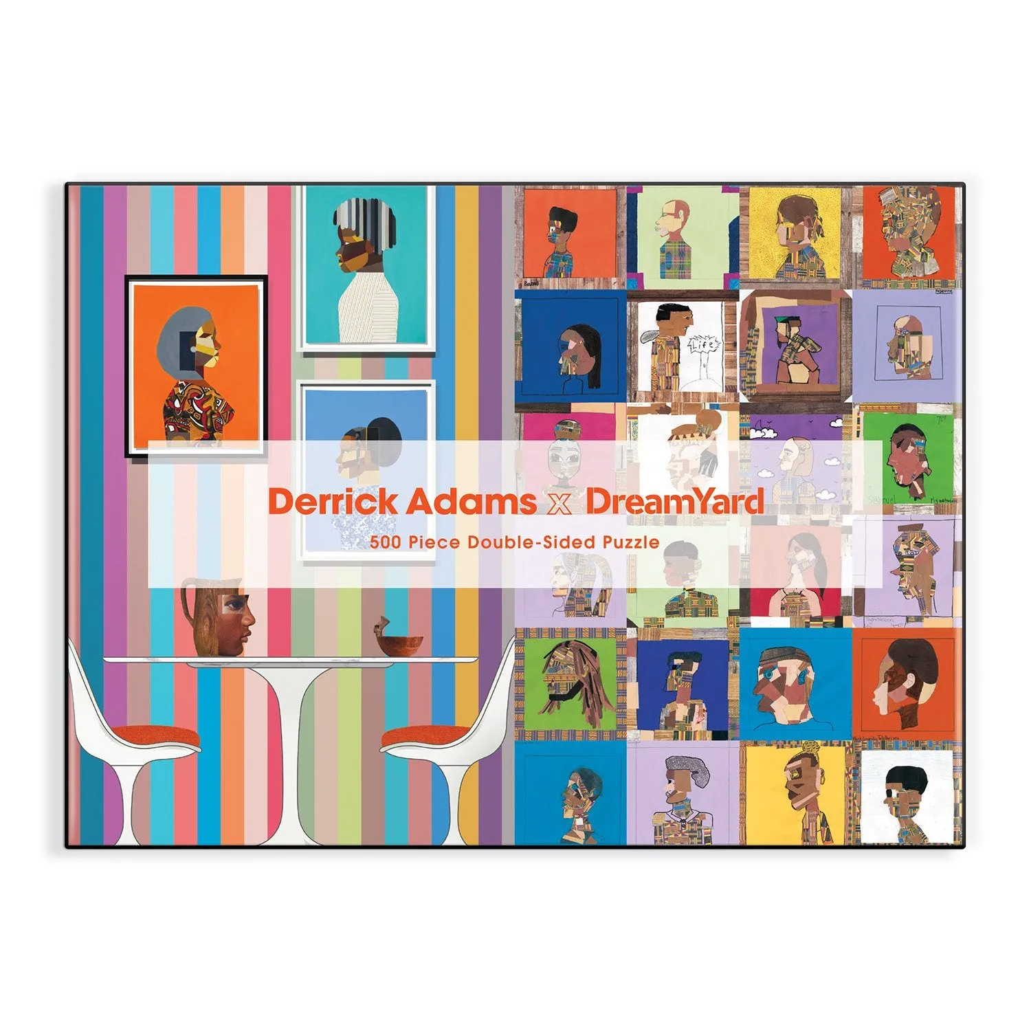 Good Puzzle Co. Derrick Adams Dreamyard puslespil 500 brikker dobbeltsidet
