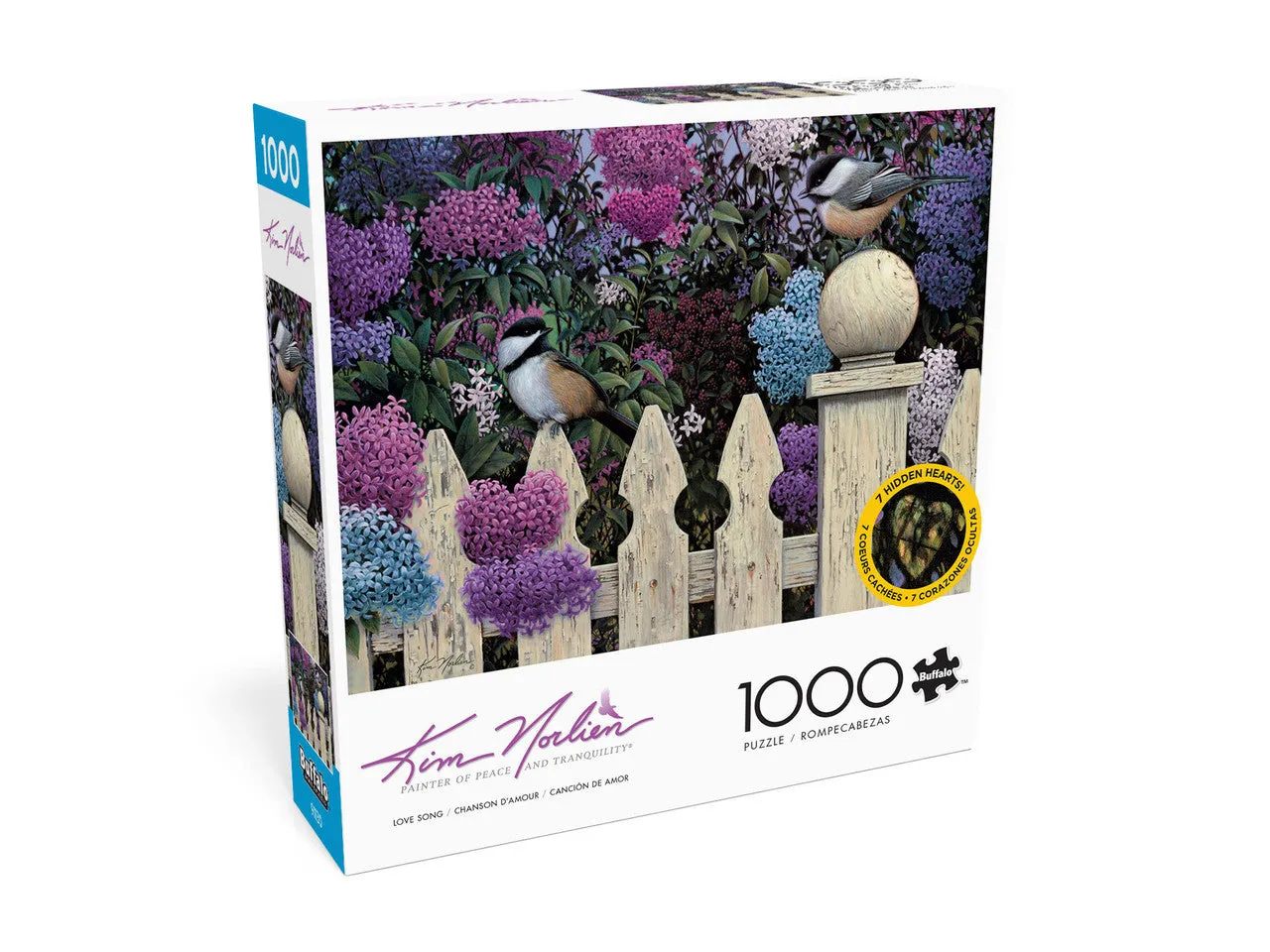 Buffalo Games Love Song puslespil 1000 brikker fugle