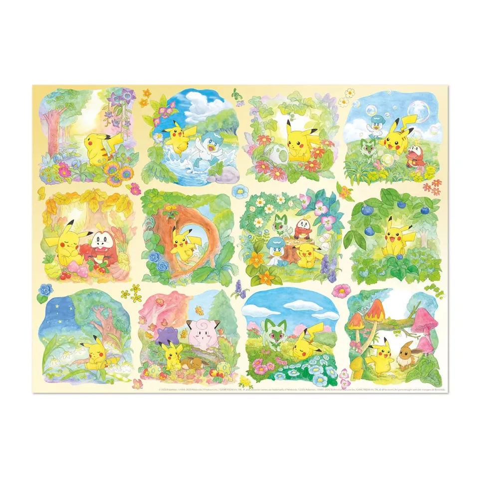 Buffalo Games Sapphire Scenic Pokemon puslespil 1000 brikker have
