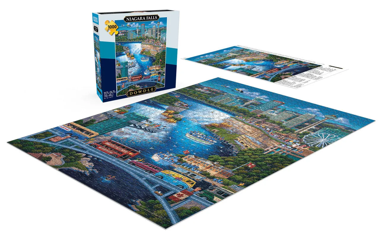 Buffalo Games Eric Dowdle Niagara Falls puslespil 1000 brikker