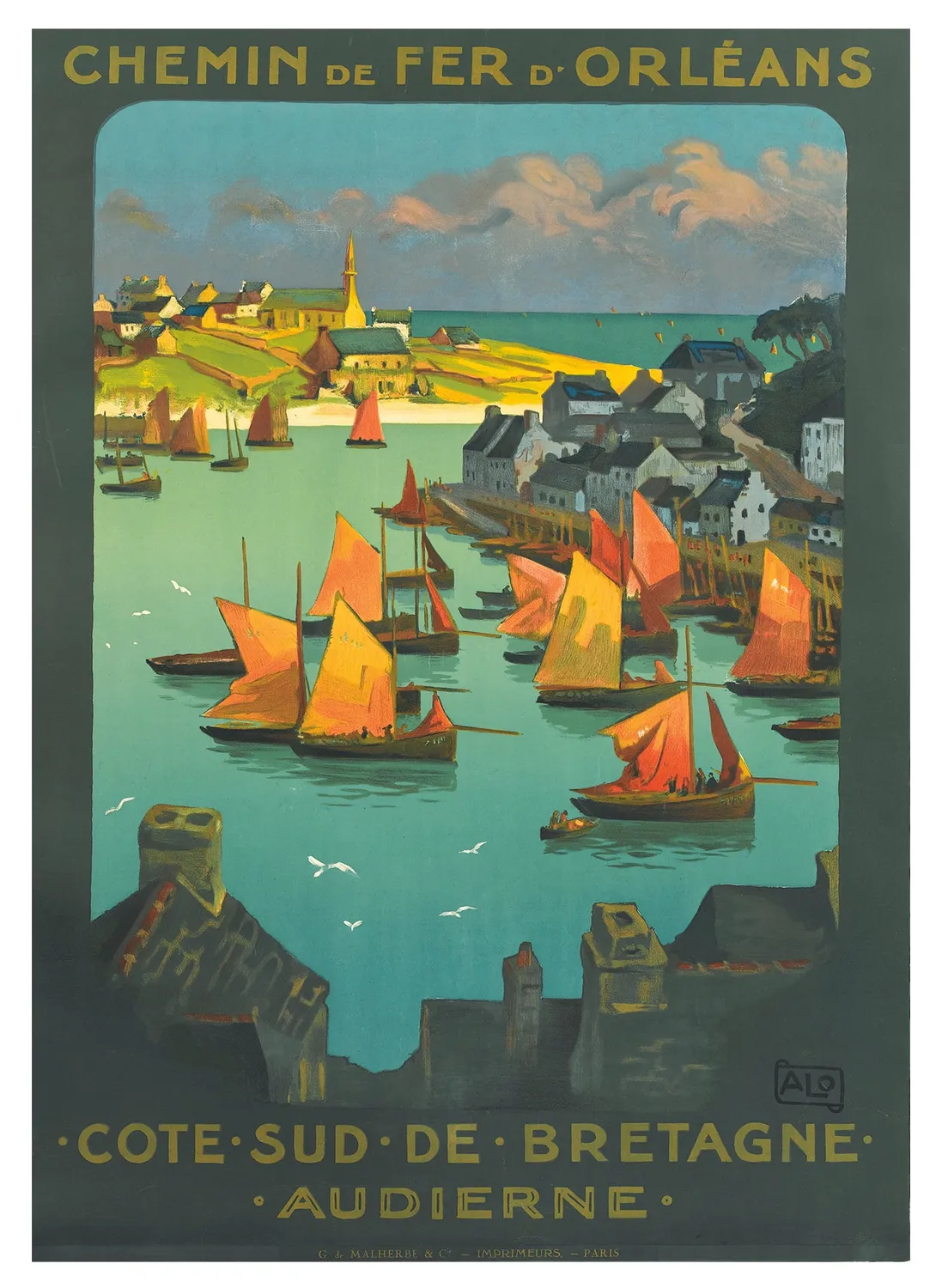 Pomegranate France Vintage Travel Posters postkortbog 30