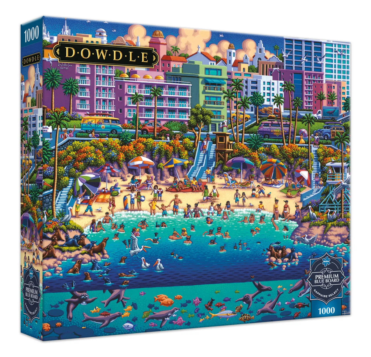 Sapphire Select Eric Dowdle La Jolla Cove puslespil 1000 brikker