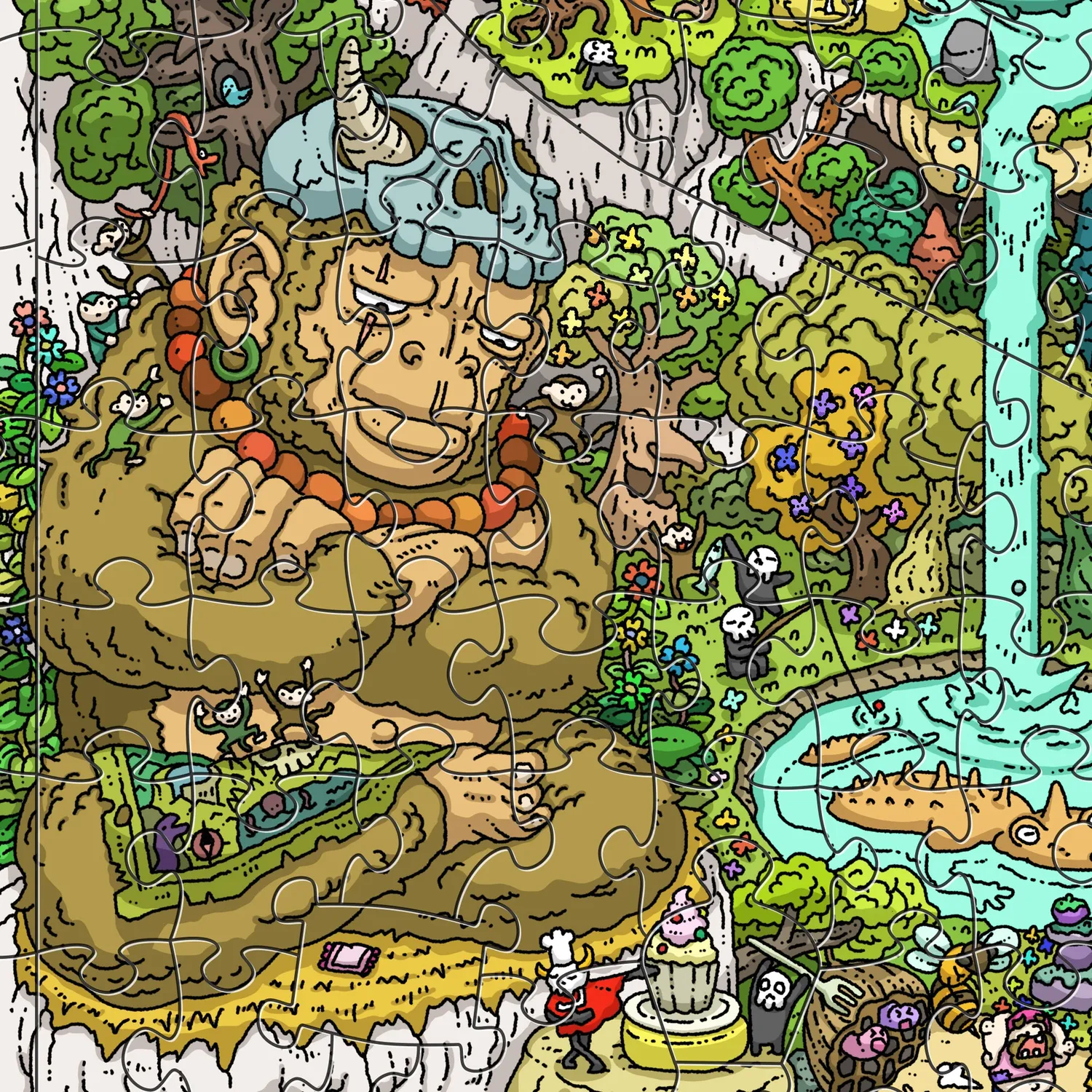 Magic Puzzle Company The Peckish Pirates puslespil – magisk