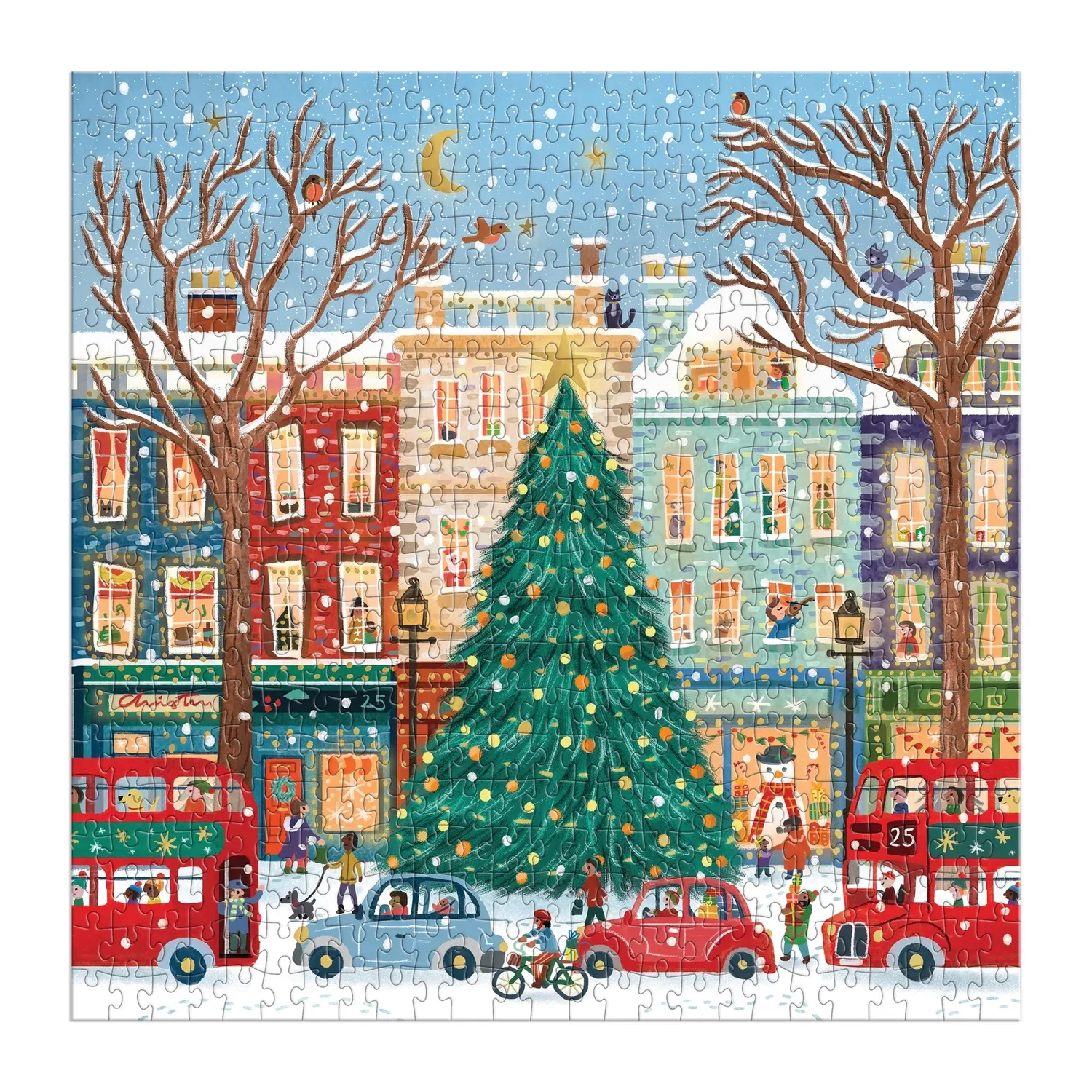 Laura Watkins Tinsel City puslespil 500 brikker folie
