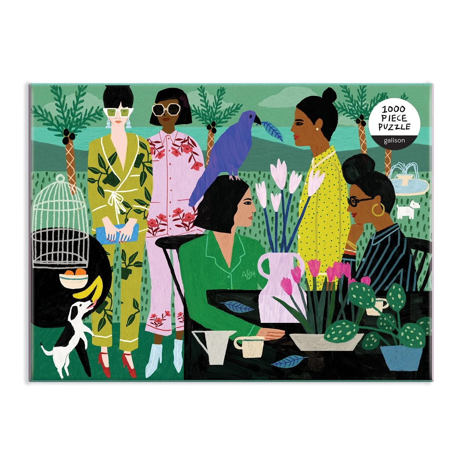 Good Puzzle Co. Anne Bentley Pajama Mamas puslespil 1000 brikker