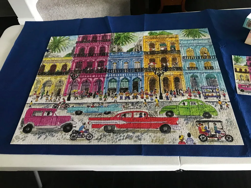 Galison Michael Storrings Cuba 1000 puslespil rejse