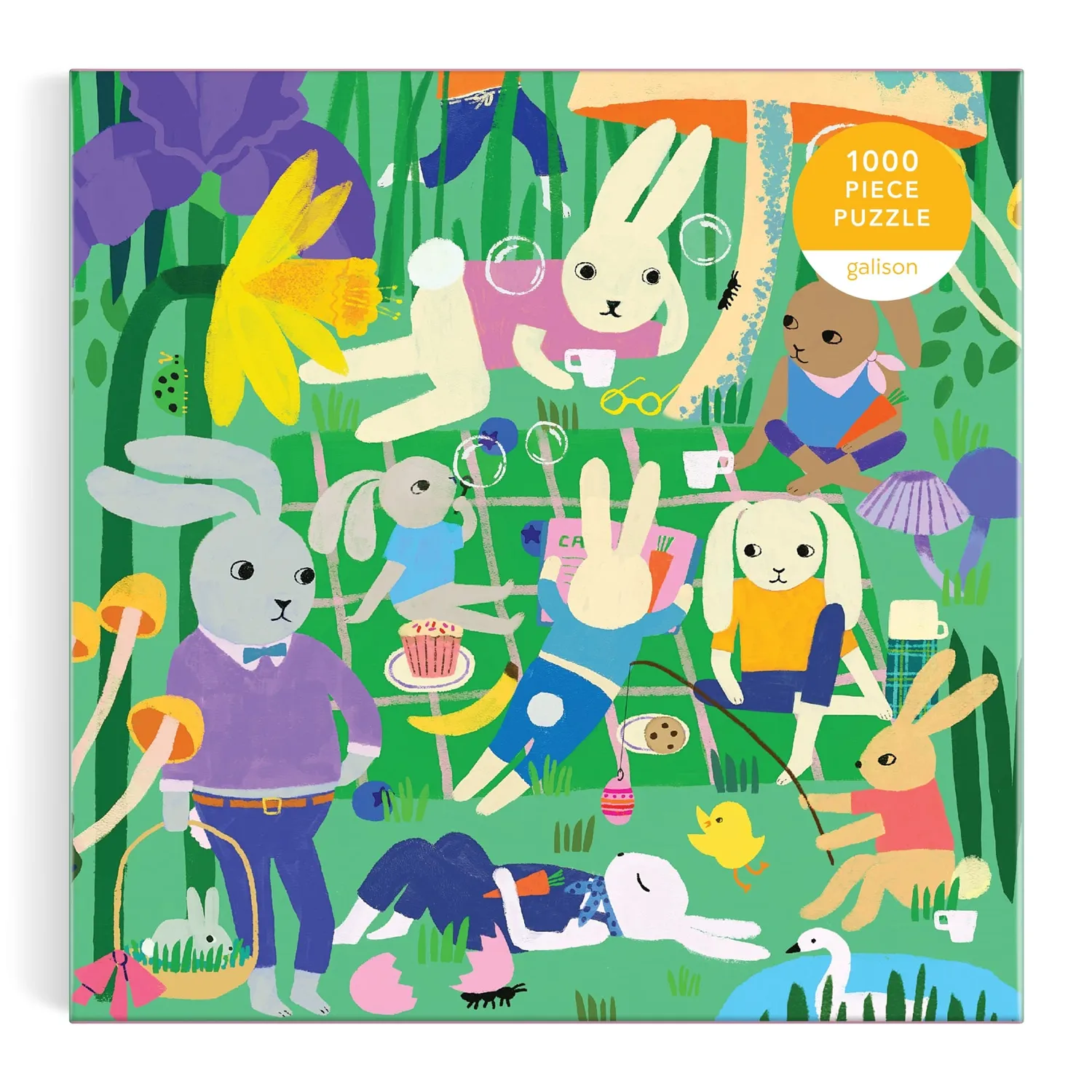Good Puzzle Co. Anne Bentley Bunny Daydream puslespil 1000 brikker påske