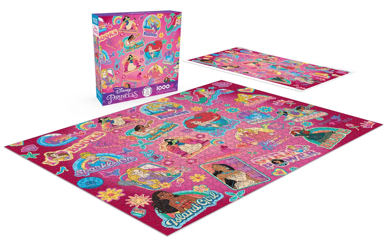 Buffalo Games Collage Disney Princess puslespil 1000 klistermærker