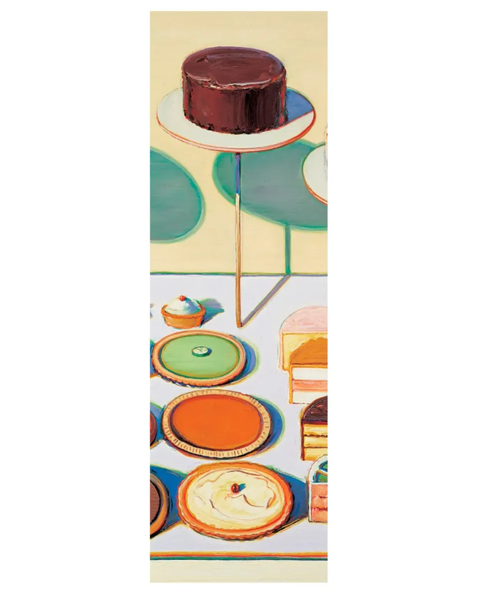 Pomegranate Wayne Thiebaud Cakes and Pies bogmærke kager