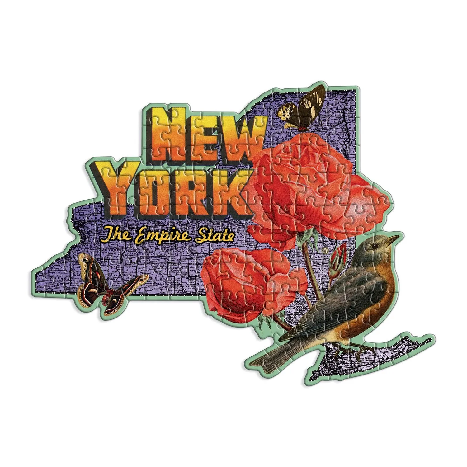 Good Puzzle Co. Wendy Gold New York Mini puslespil 100 brikker