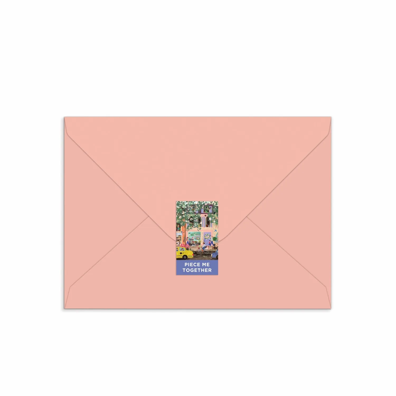 Galison Spring Street puslespil kort 60 brikker by
