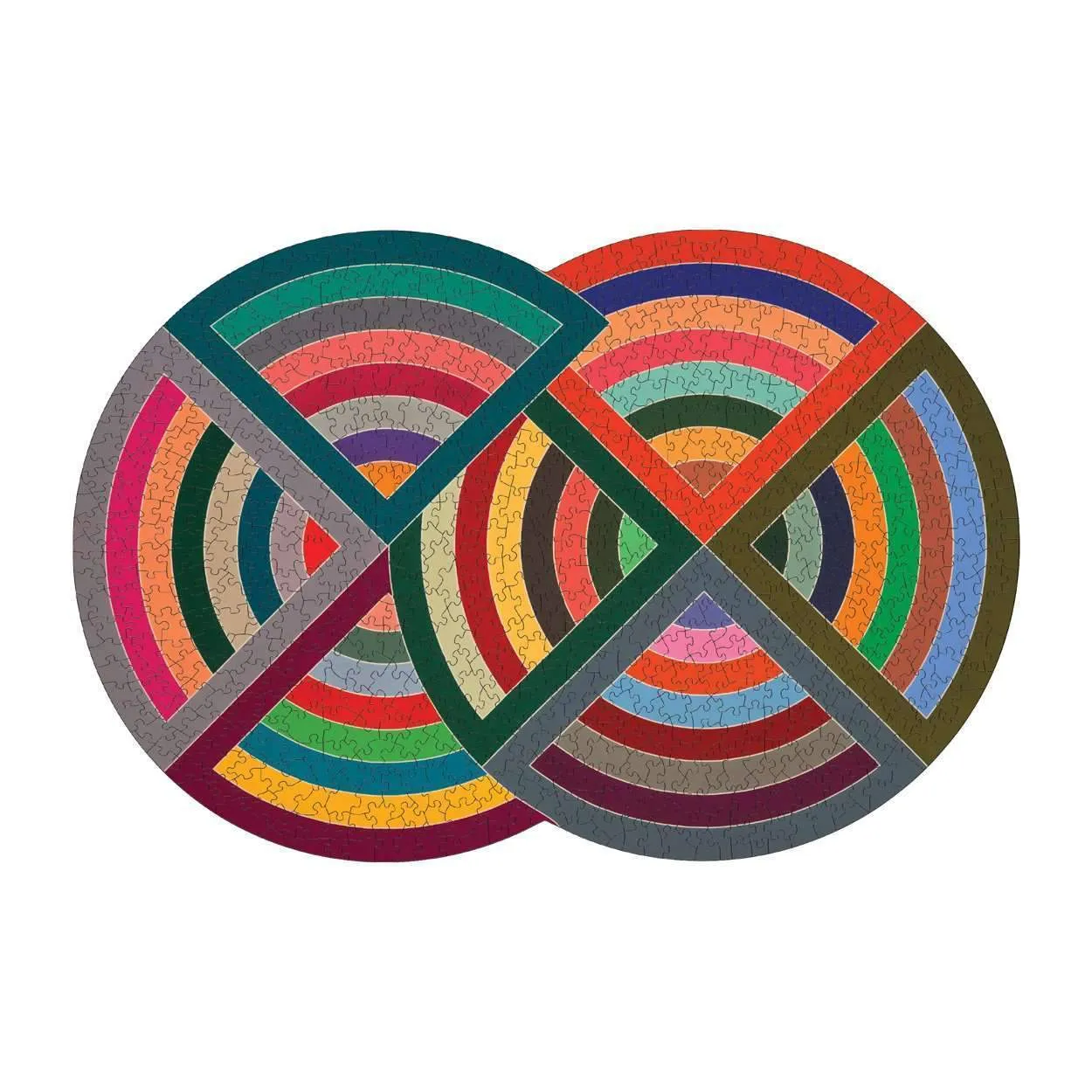 Good Puzzle Co. Frank Stella puslespil 750 brikker formet