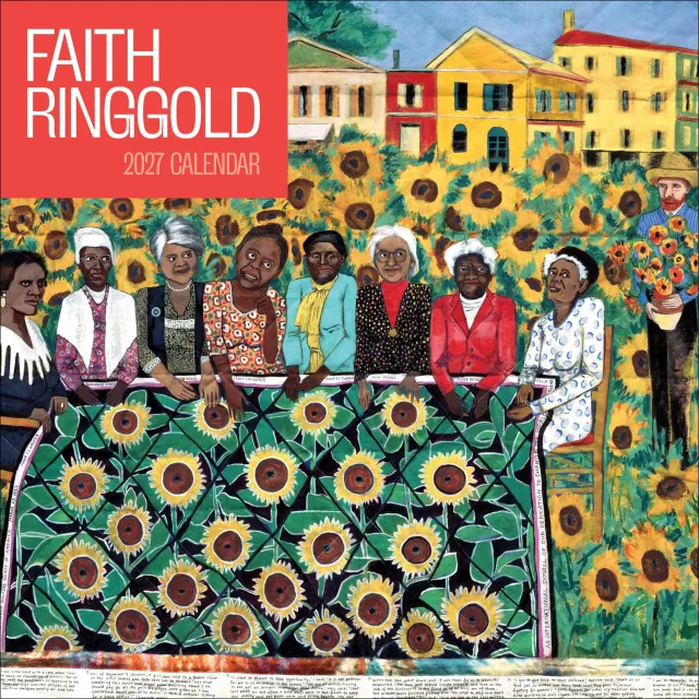 Pomegranate Faith Ringgold 2027 vægkalender kunst