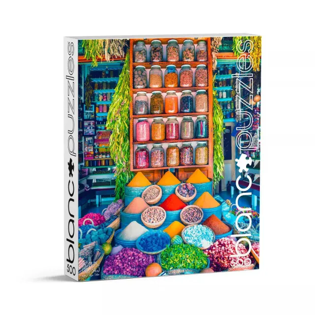 blanc Moroccan Spices puslespil 500 brikker krydderi