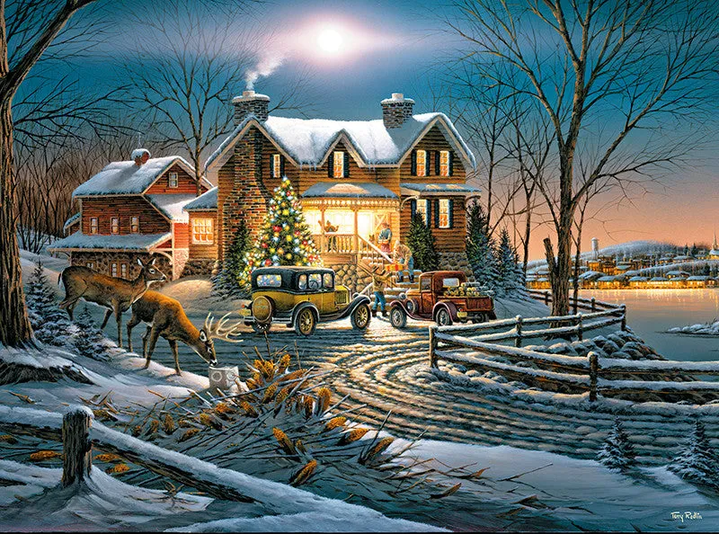Buffalo Games Terry Redlin Brotherhood puslespil 1000 brikker jul