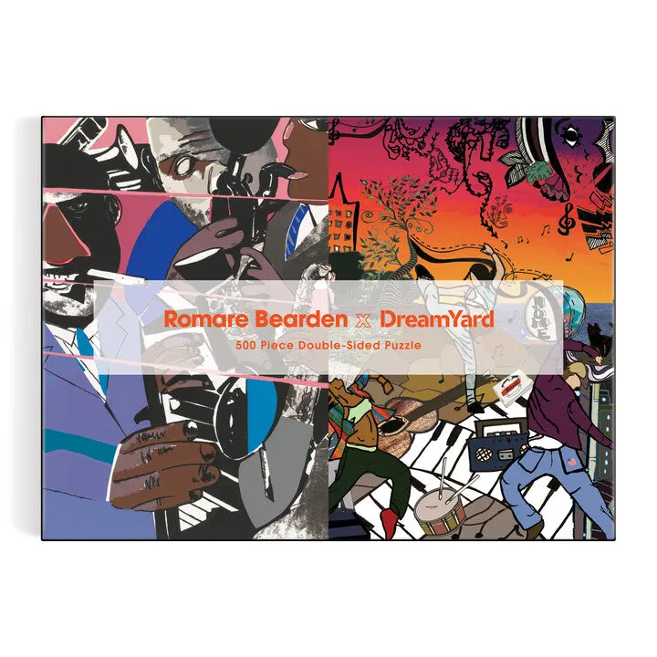 Good Puzzle Co. Bearden DreamYard puslespil 500 brikker dobbeltsidet