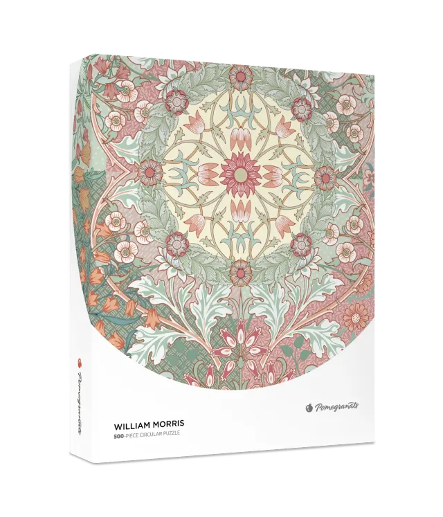 Pomegranate William Morris rundt puslespil 500 brikker