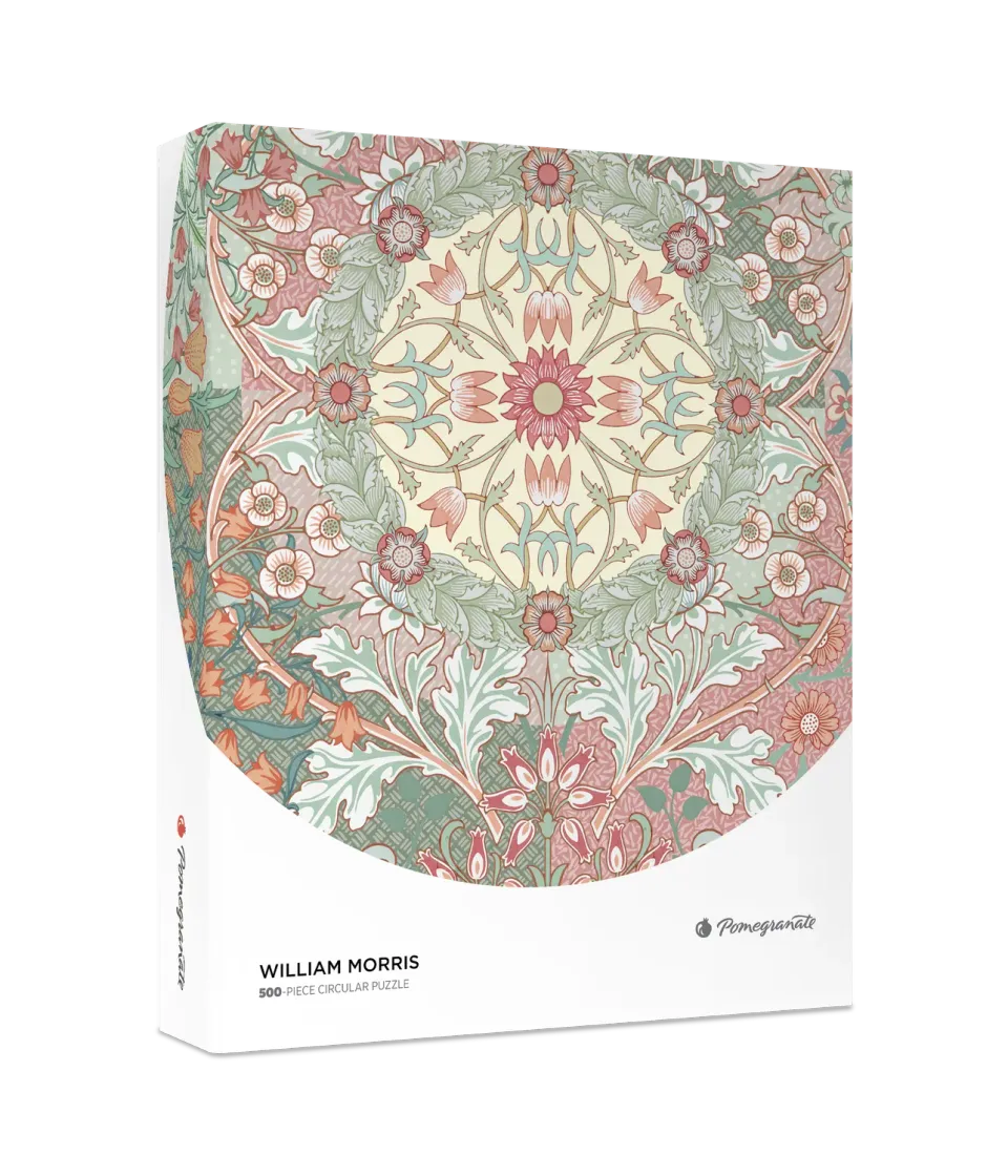 Pomegranate William Morris rundt puslespil 500 brikker