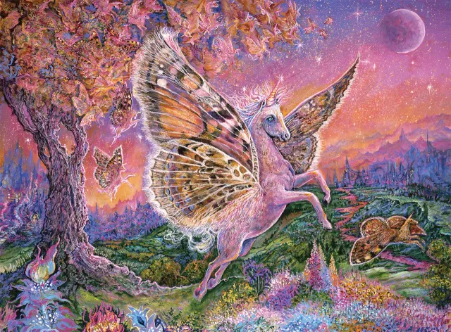 Buffalo Games Josephine Wall Fluttercorn Dreamscape puslespil 1000 brikker