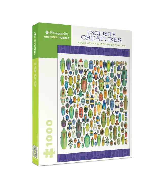 Pomegranate Exquisite Creatures puslespil 1000 brikker insekter
