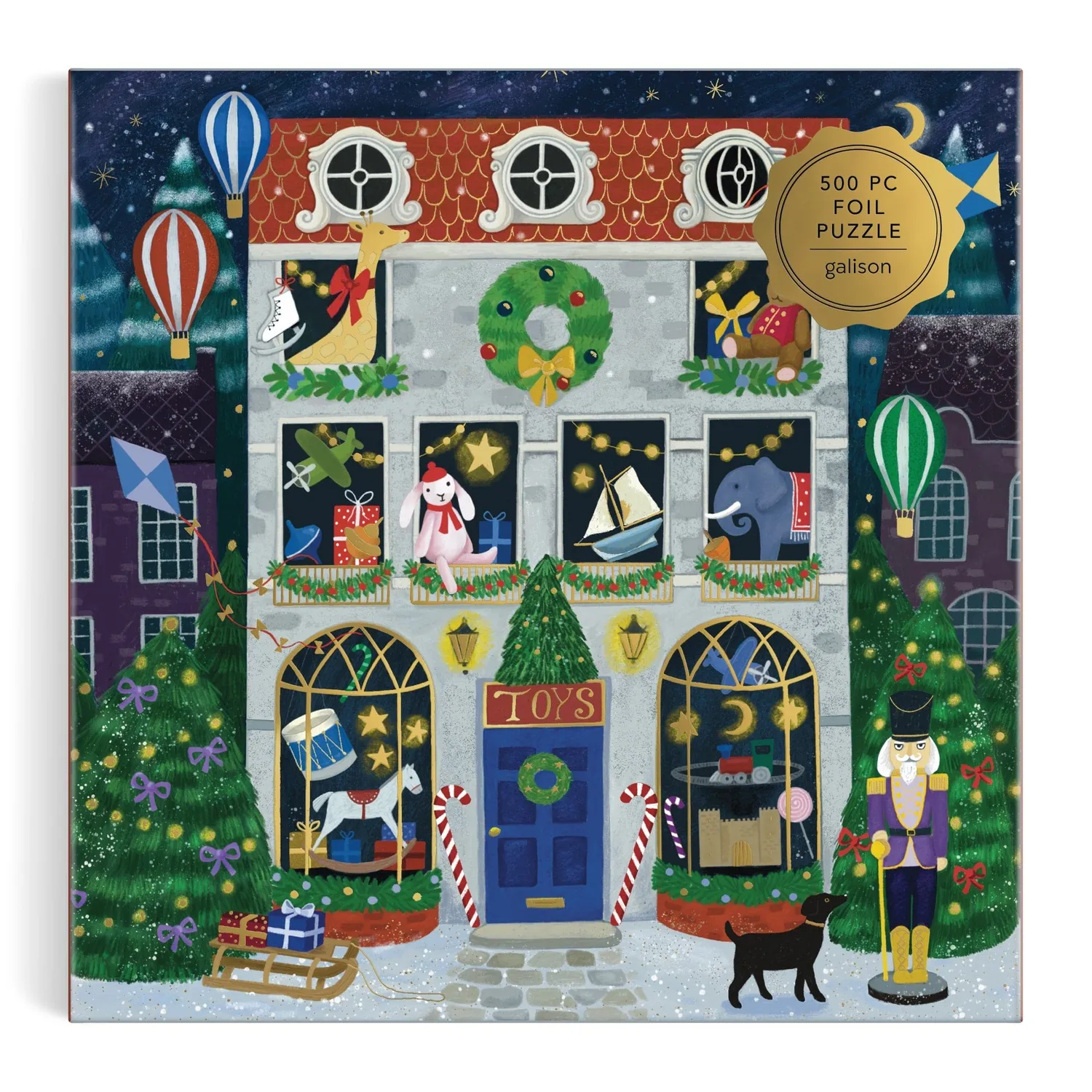 Good Puzzle Co. Twilight Toy Shop puslespil 500 brikker folie
