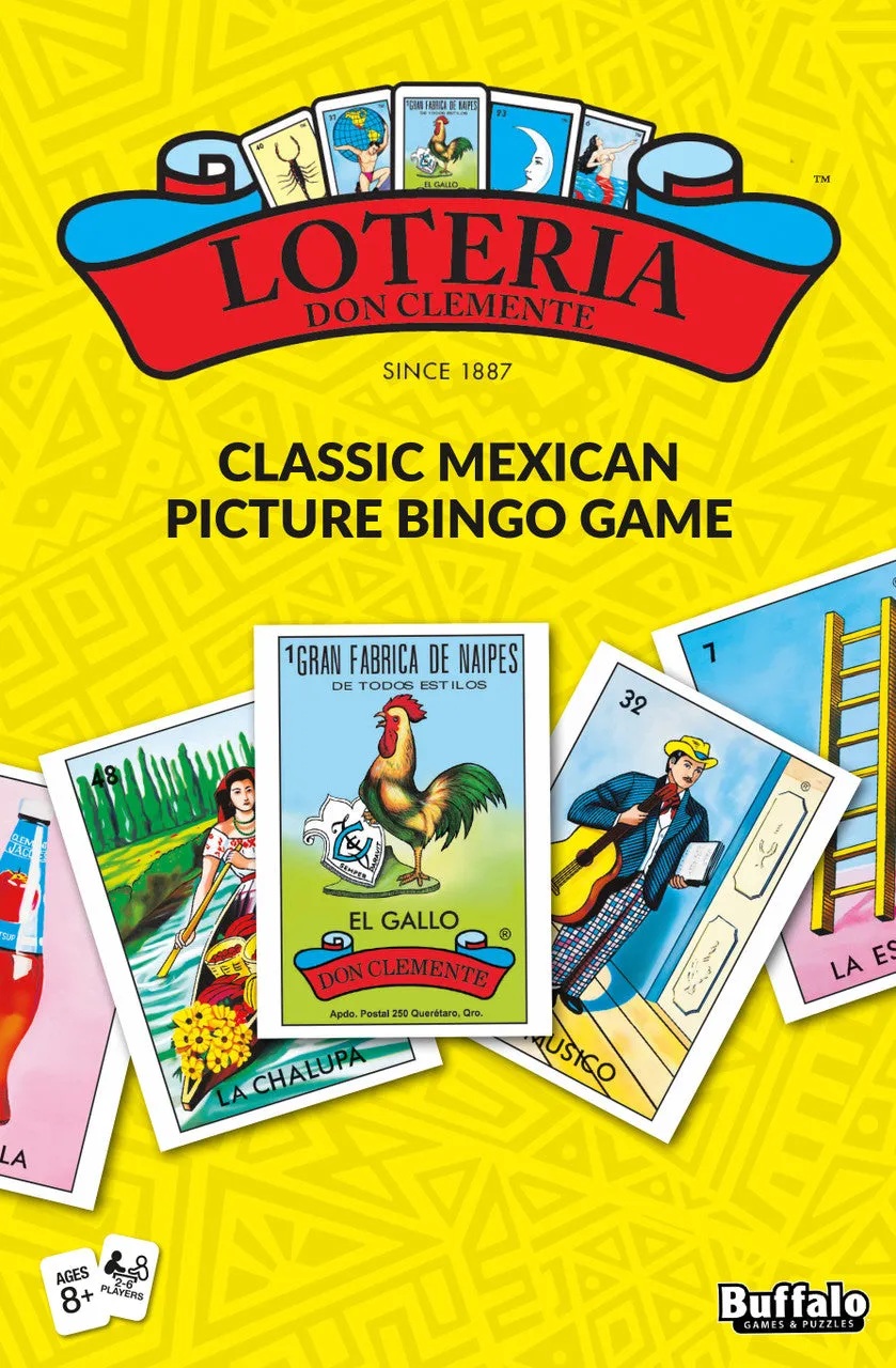 Buffalo Games Loteria brætspil samledåse – mexicansk bingo