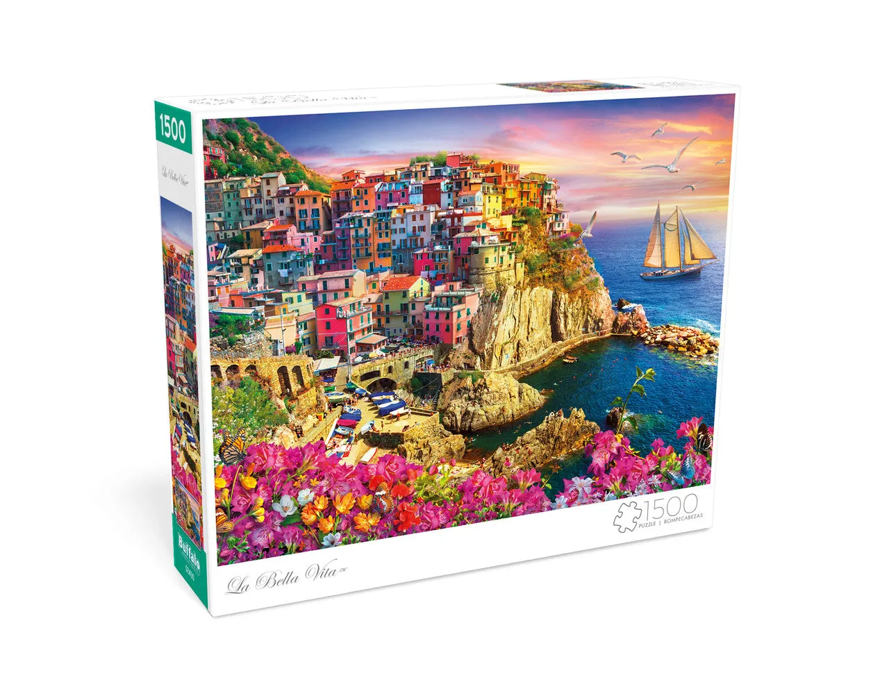 Buffalo Games La Bella Vita 1500 puslespil Italien
