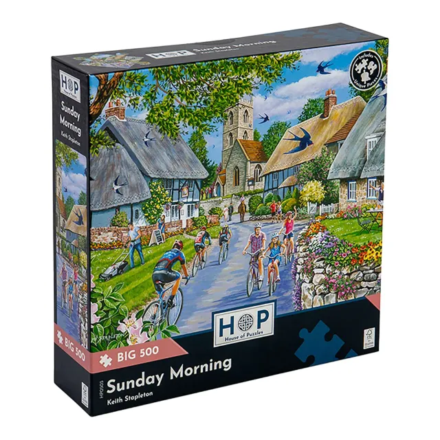House of Puzzles Sunday Morning puslespil BIG 500 XL-brikker