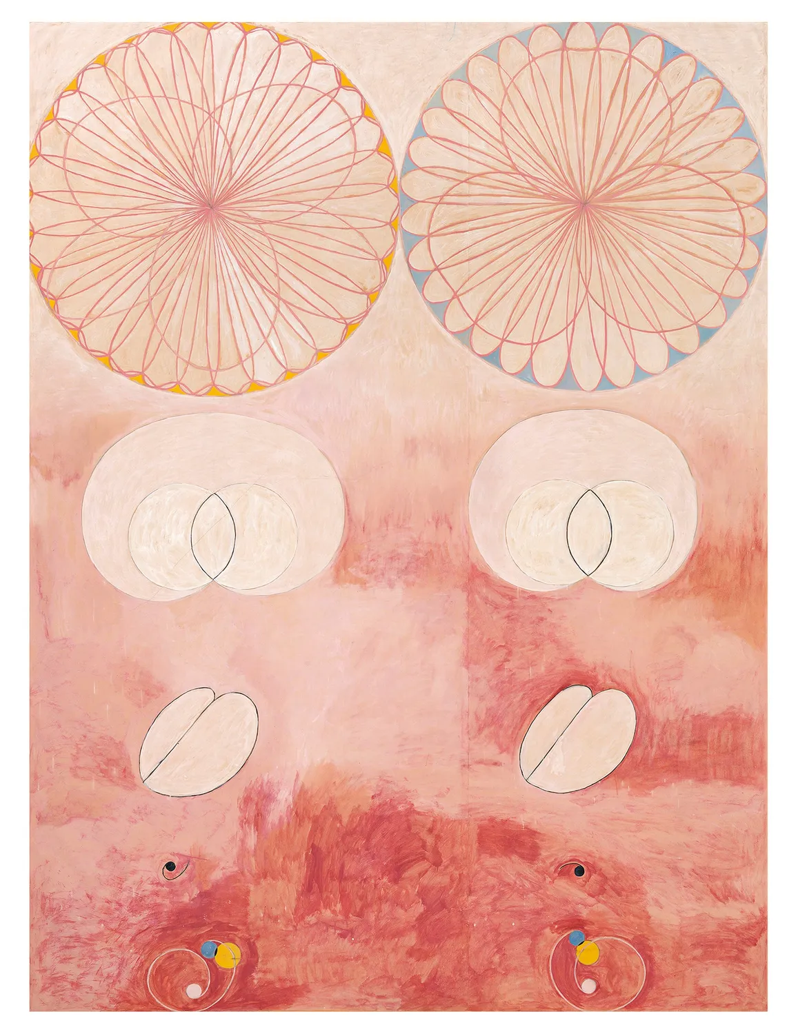 Pomegranate Hilma af Klint keepsake kort sæt abstrakt