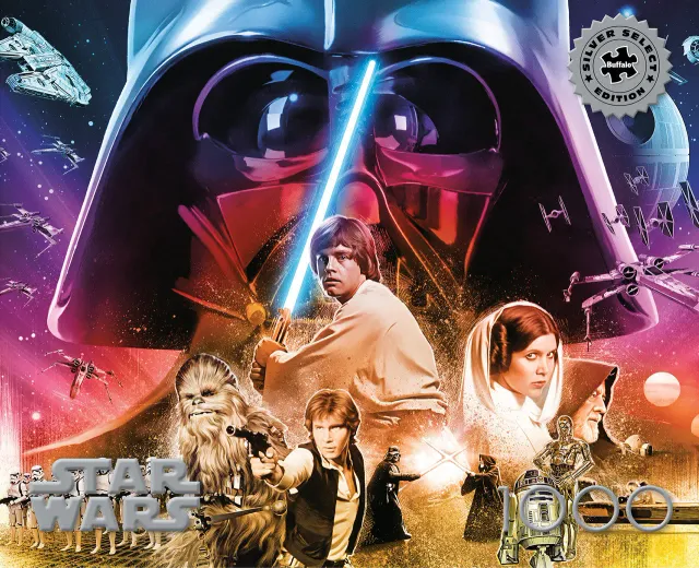 Buffalo Games Silver Select Star Wars Rebels Journey puslespil 1000 brikker