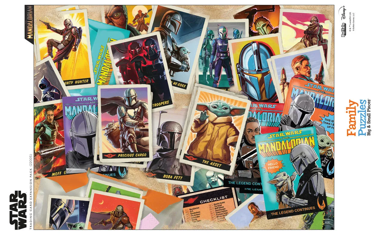 Buffalo Games Star Wars Trading Card Expansion Pack puslespil 400 brikker familie