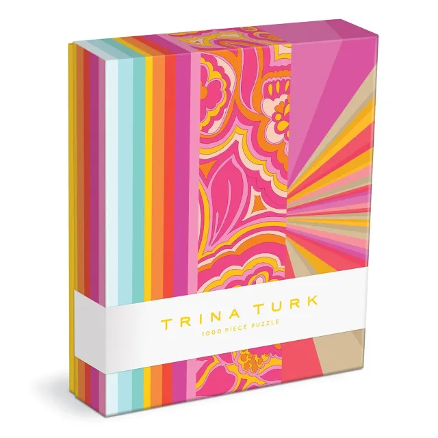 Galison Trina Turk puslespil 1000 brikker palmer