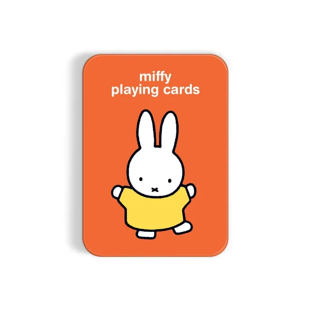 Galison Miffy spillekort standard metaldåse