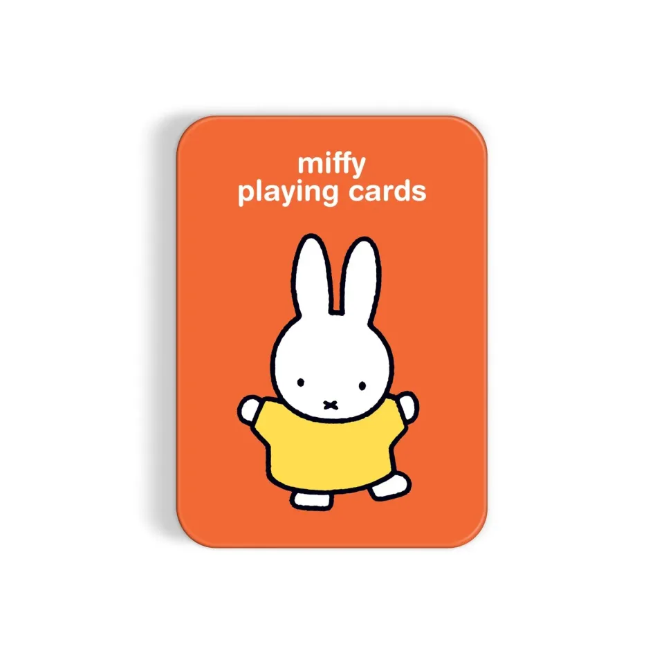 Galison Miffy spillekort standard metaldåse