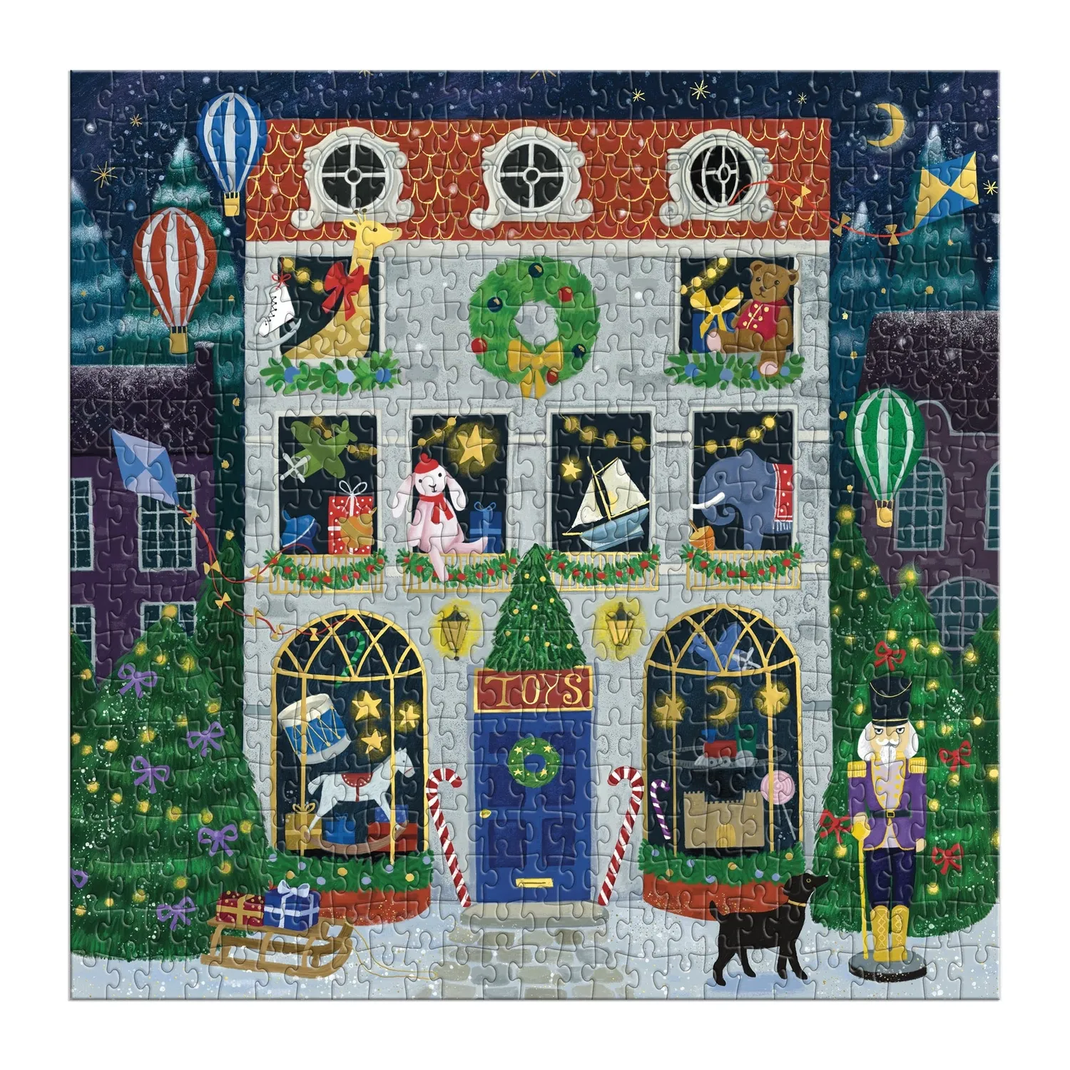 Good Puzzle Co. Twilight Toy Shop puslespil 500 brikker folie