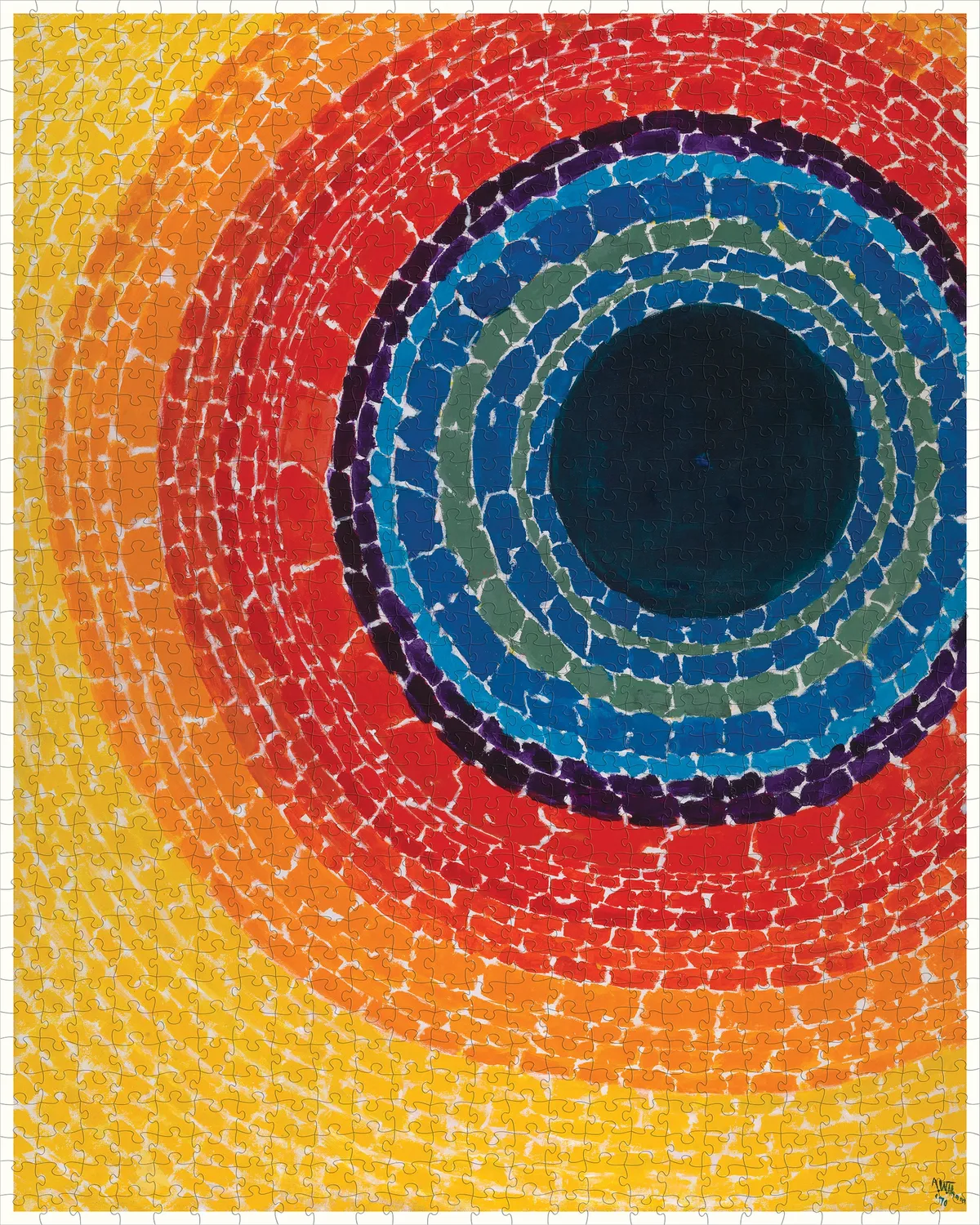 Pomegranate Alma Thomas The Eclipse puslespil 1000 brikker