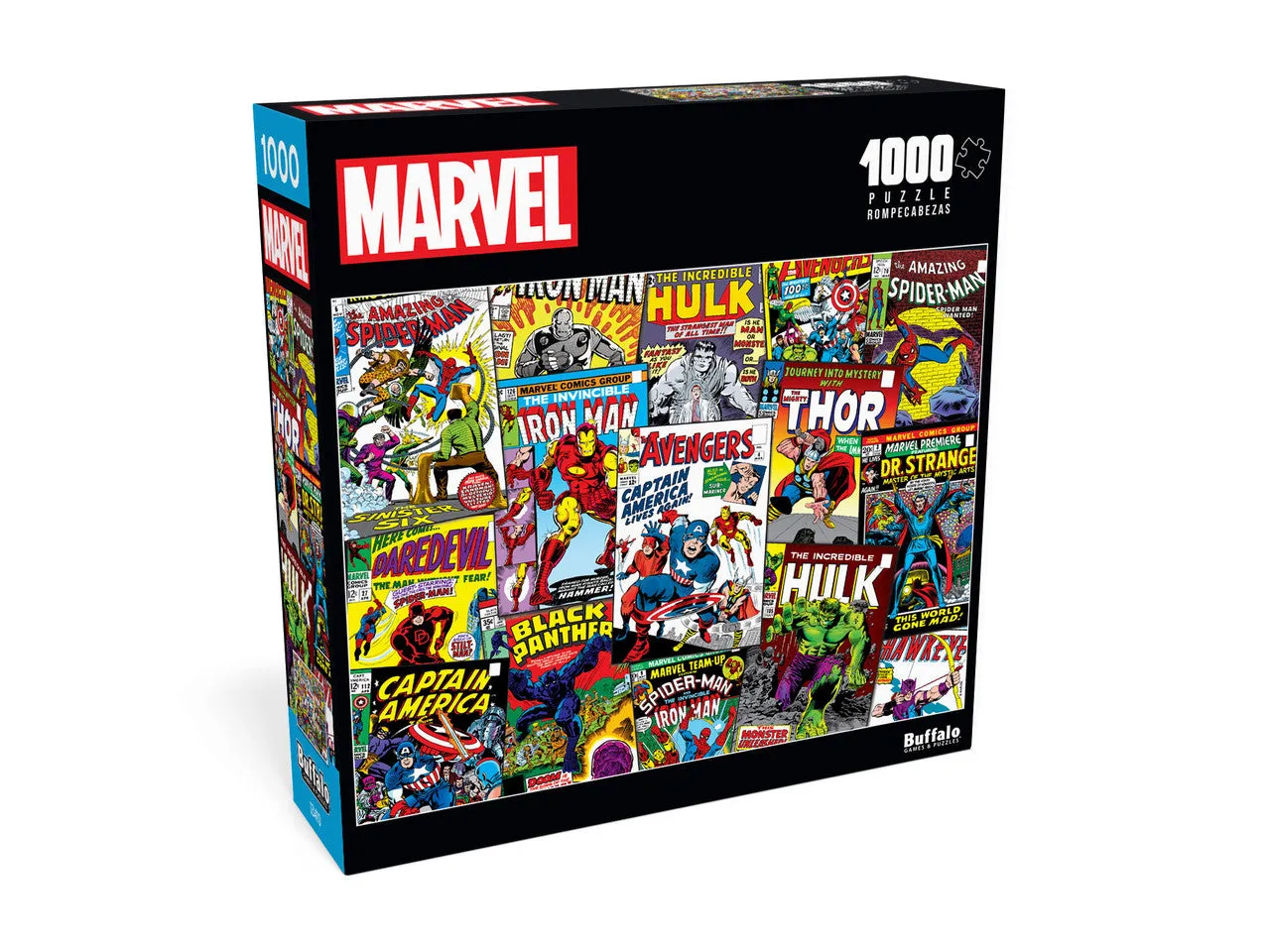 Buffalo Games Marvel Comic Book Collage puslespil 1000 brikker helte