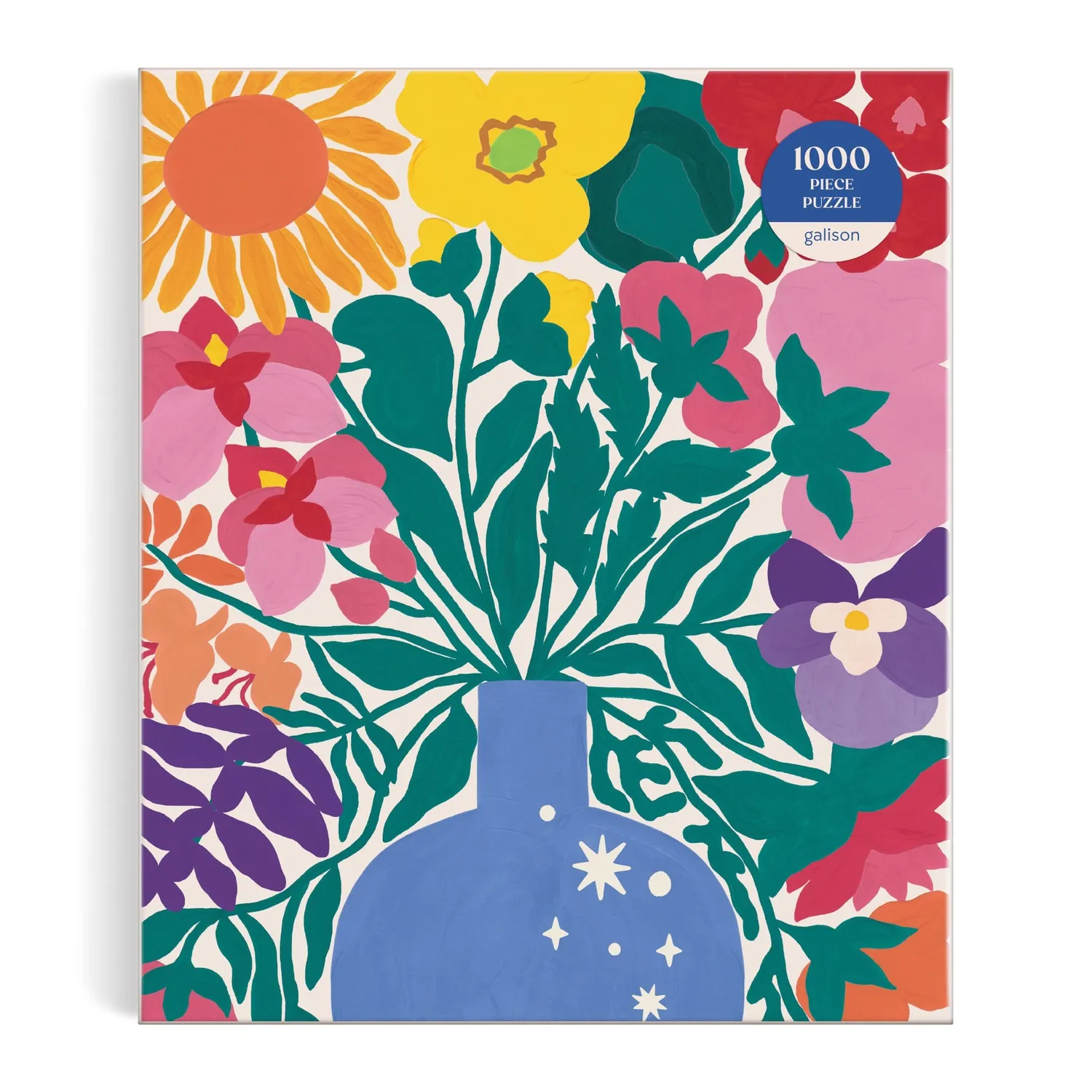 Galison Zodiac Flowers puslespil 1000 brikker blomster