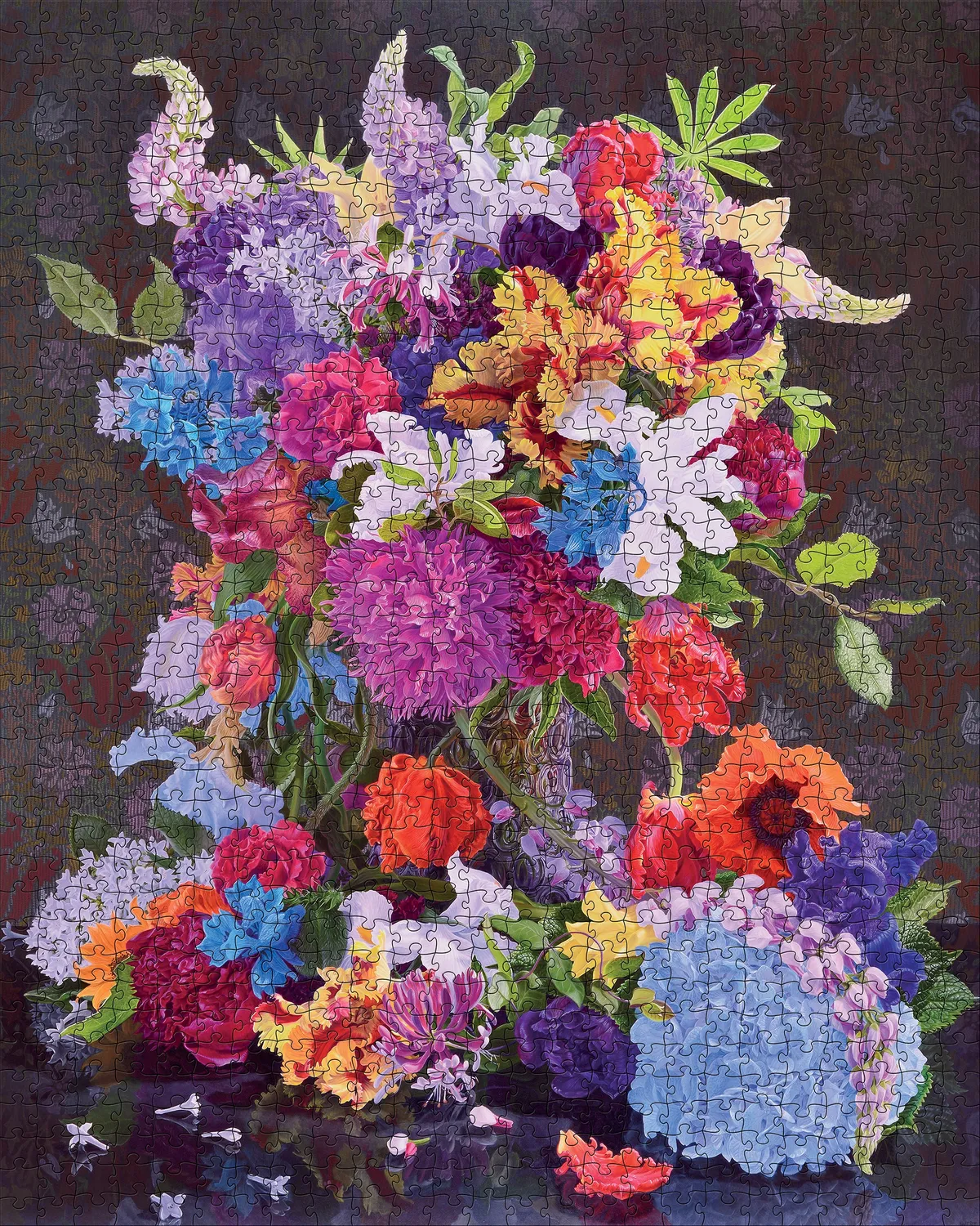Eric Wert The Arrangement puslespil 1000 brikker blomster