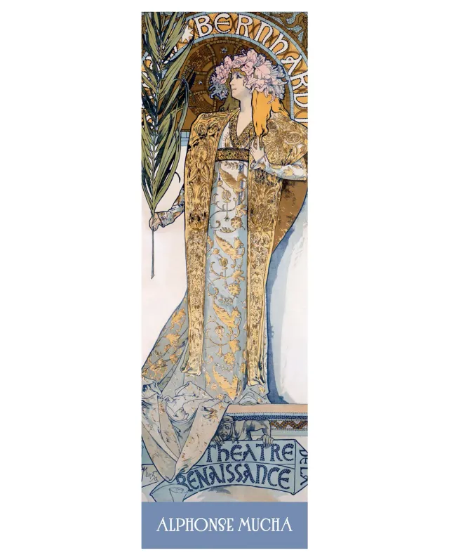 Pomegranate Mucha Gismonda bogmærke art nouveau