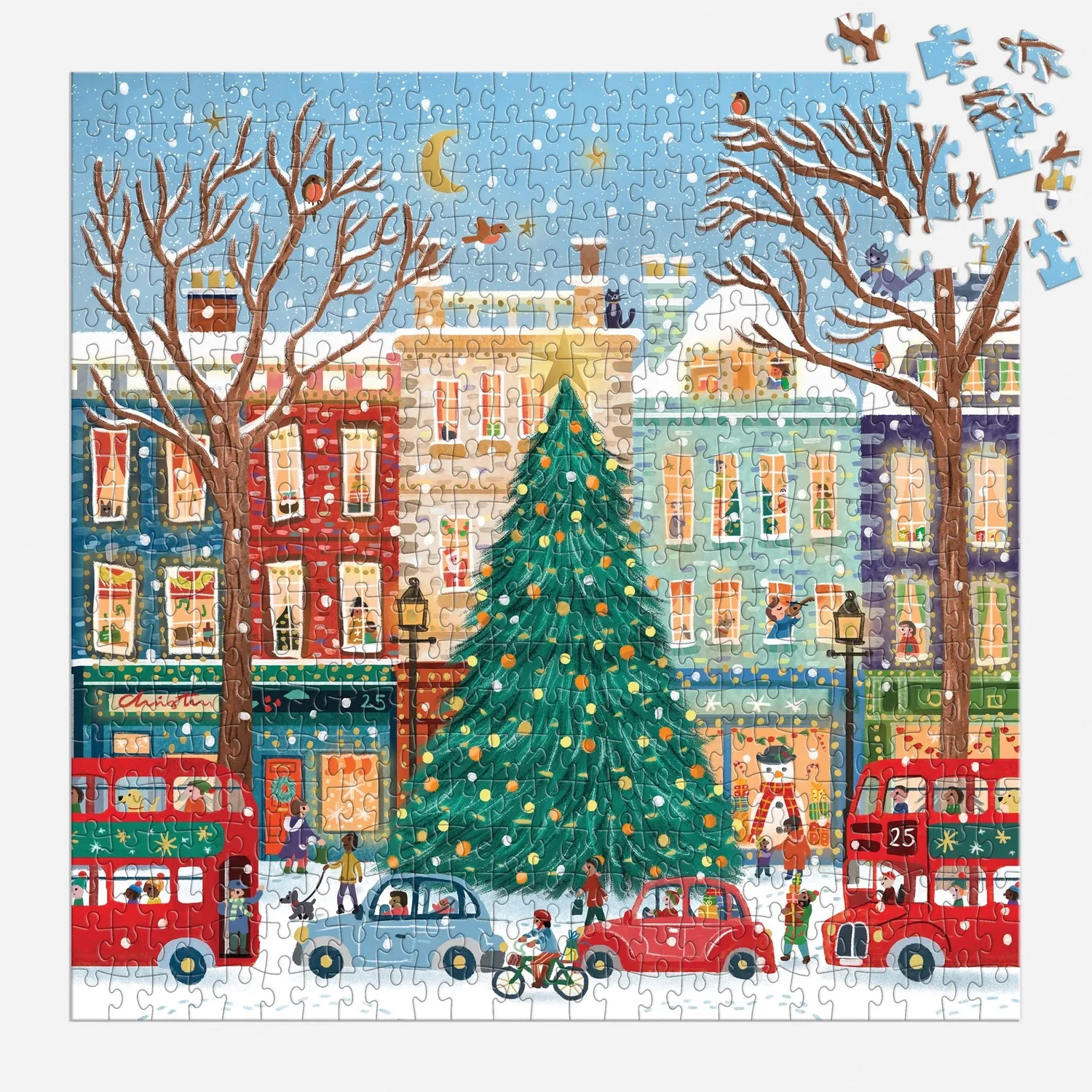 Laura Watkins Tinsel City puslespil 500 brikker folie